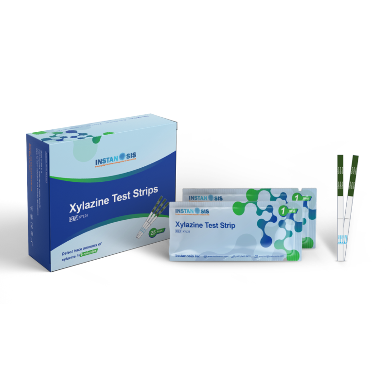 Xylazine test strip, for forensic and harm reduction applications, 25 strips