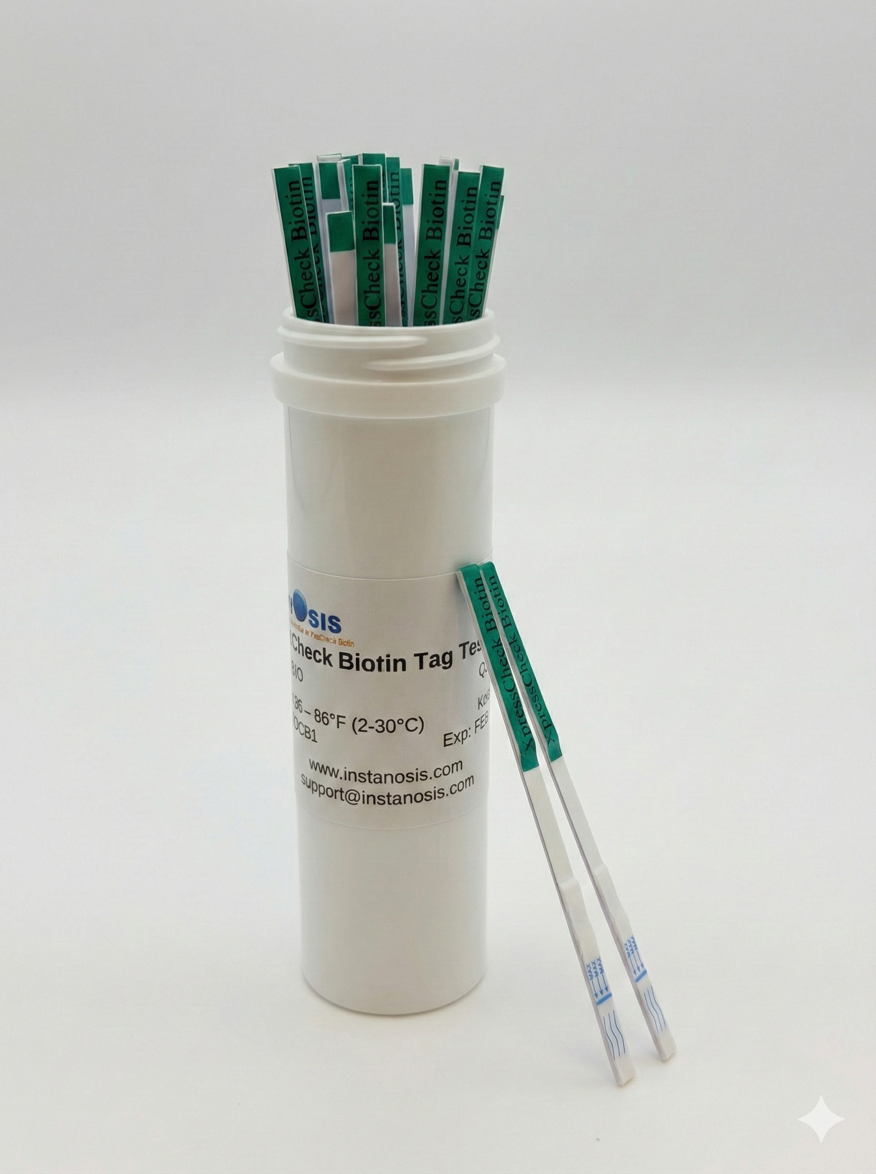 XpressCheck Biotin tag test strip