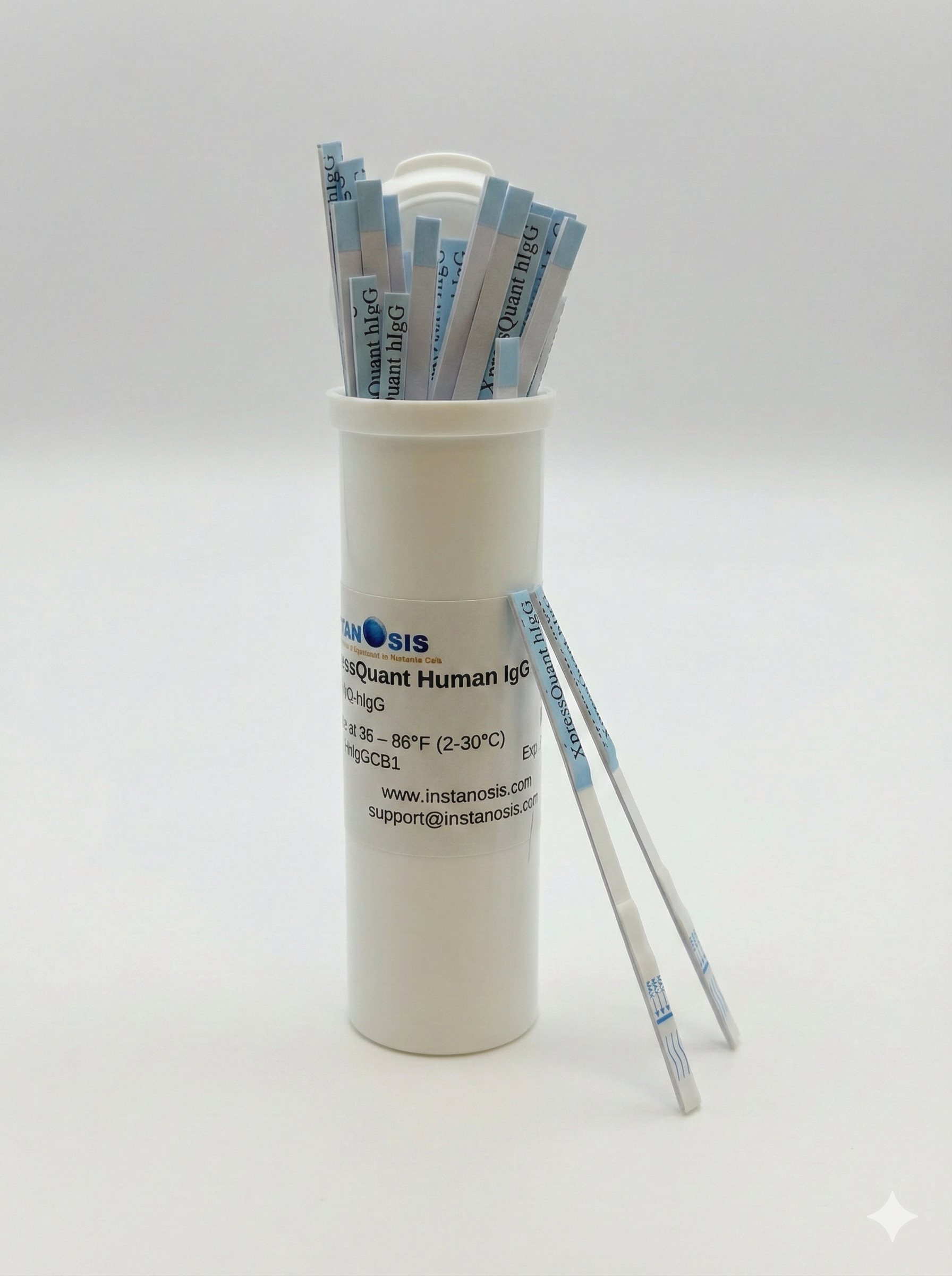 XpressQuant Human IgG test strip
