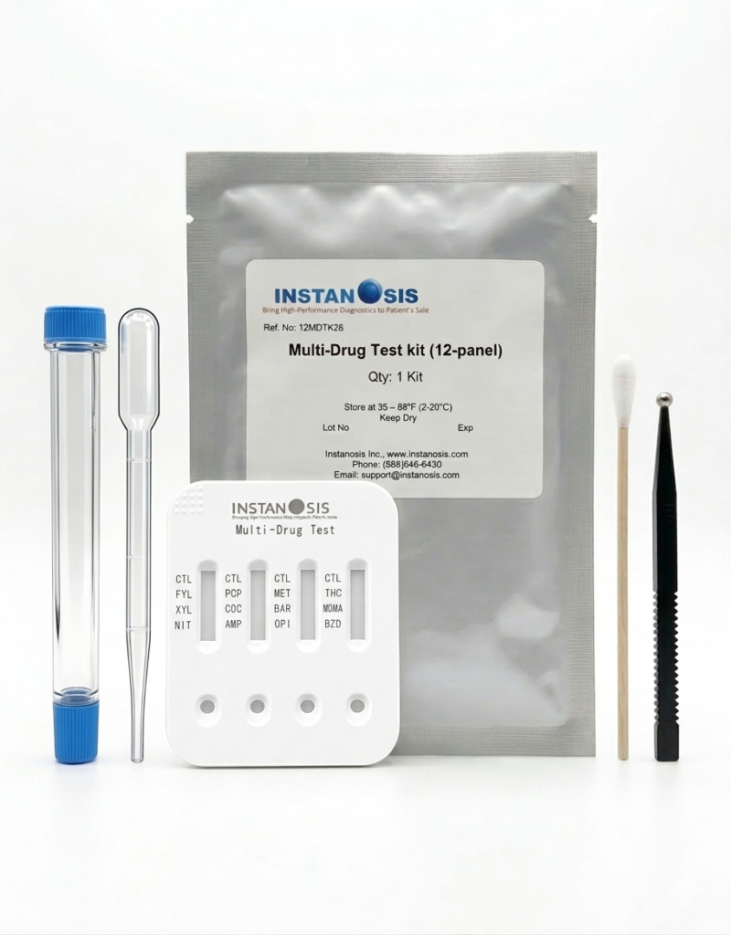 12 panel Multi-Drug Test Kit for Surface Residues, Wipe Test and other ...