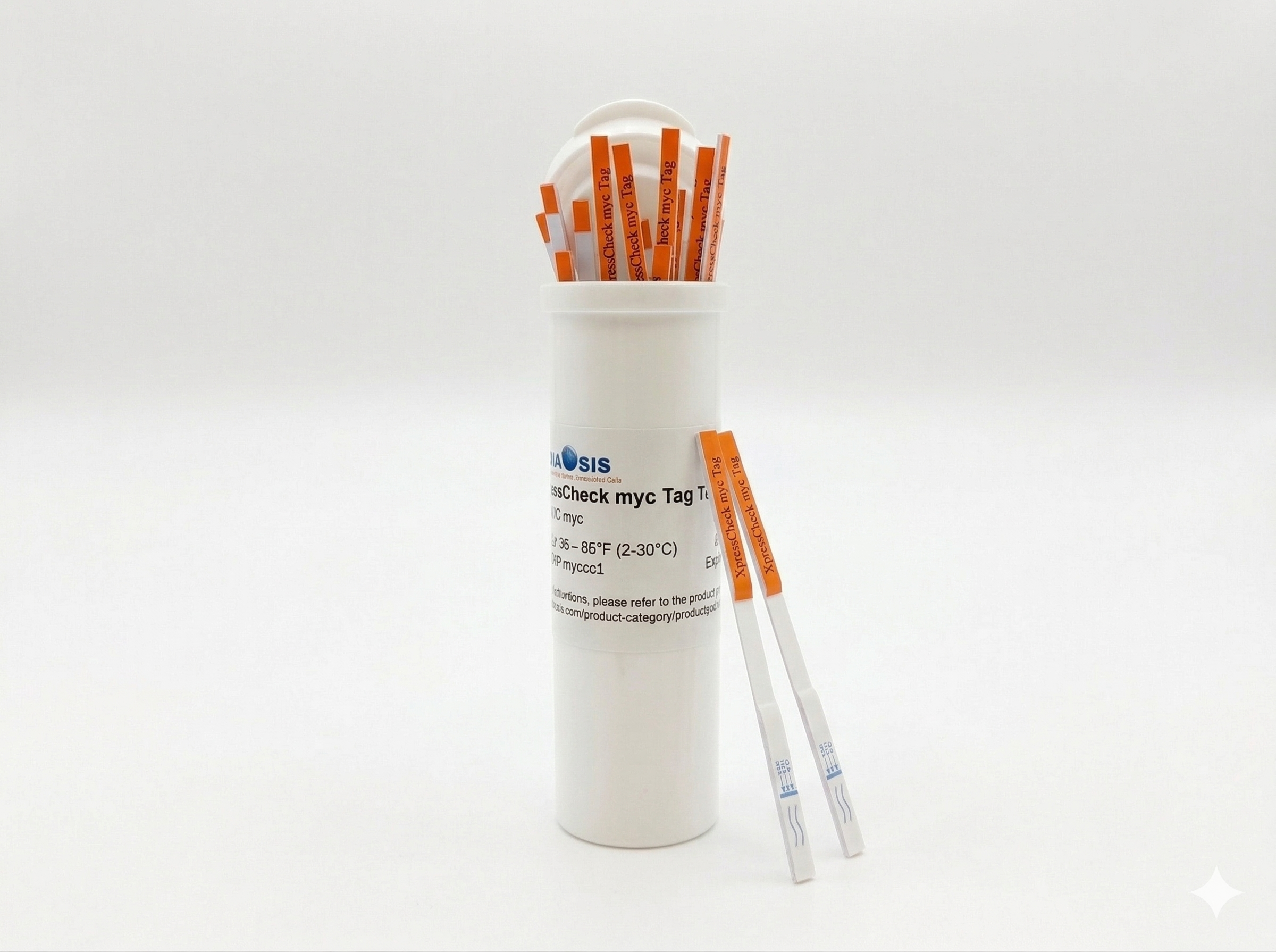 XpressCheck myc tag test strip