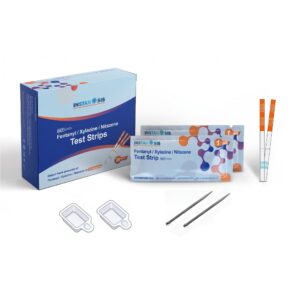 3-in-1 Fentanyl/Xylazine/Nitazene test kit, sample preparation tools included